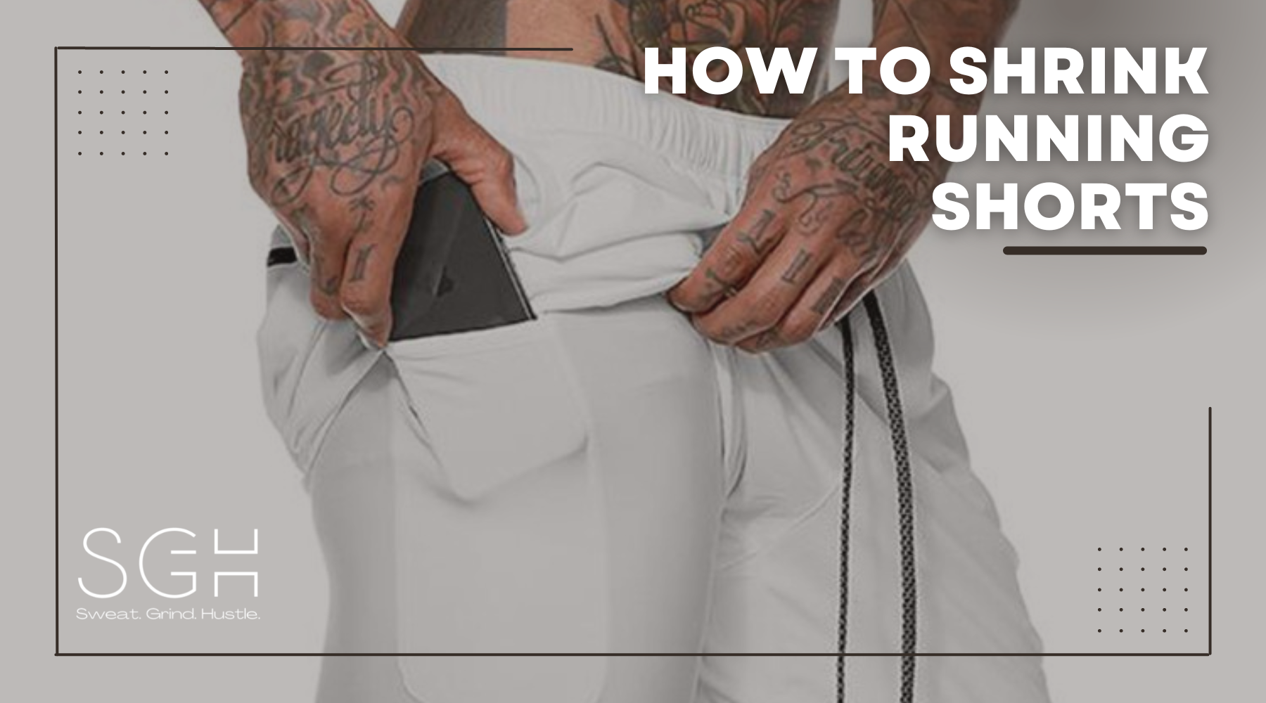 How to Shrink Running Shorts