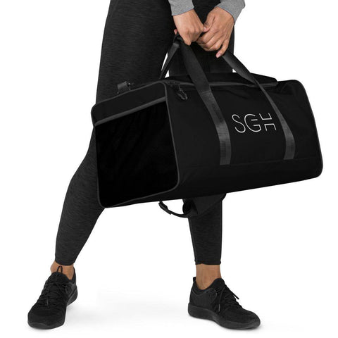 Signature Black Duffel bag - SGH Apparel