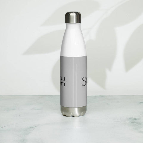 Grey Stainless Steel Water Bottle - SGH Apparel