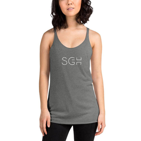 SGH Athletic Grey Racerback Tank - SGH Apparel